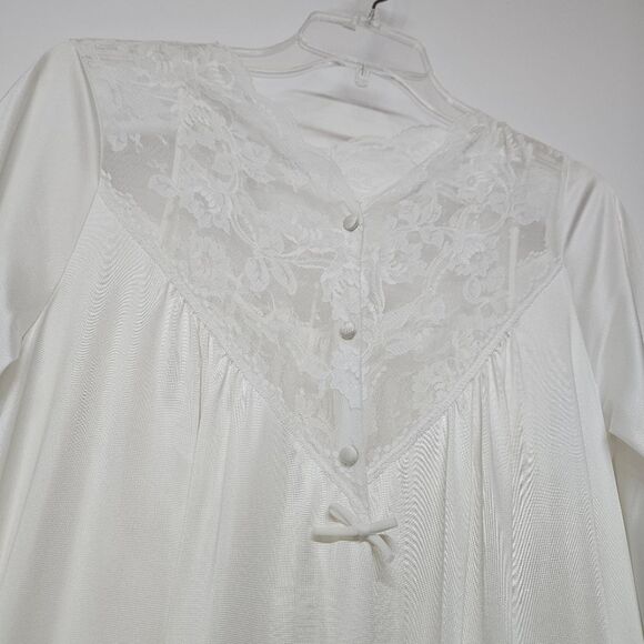 Vintage OLGA Nightgown And Robe Set Size PETITE - Picture 4 of 11